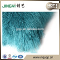Cojín Mongolian de la piel de cordero del pelo largo al por mayor suave
